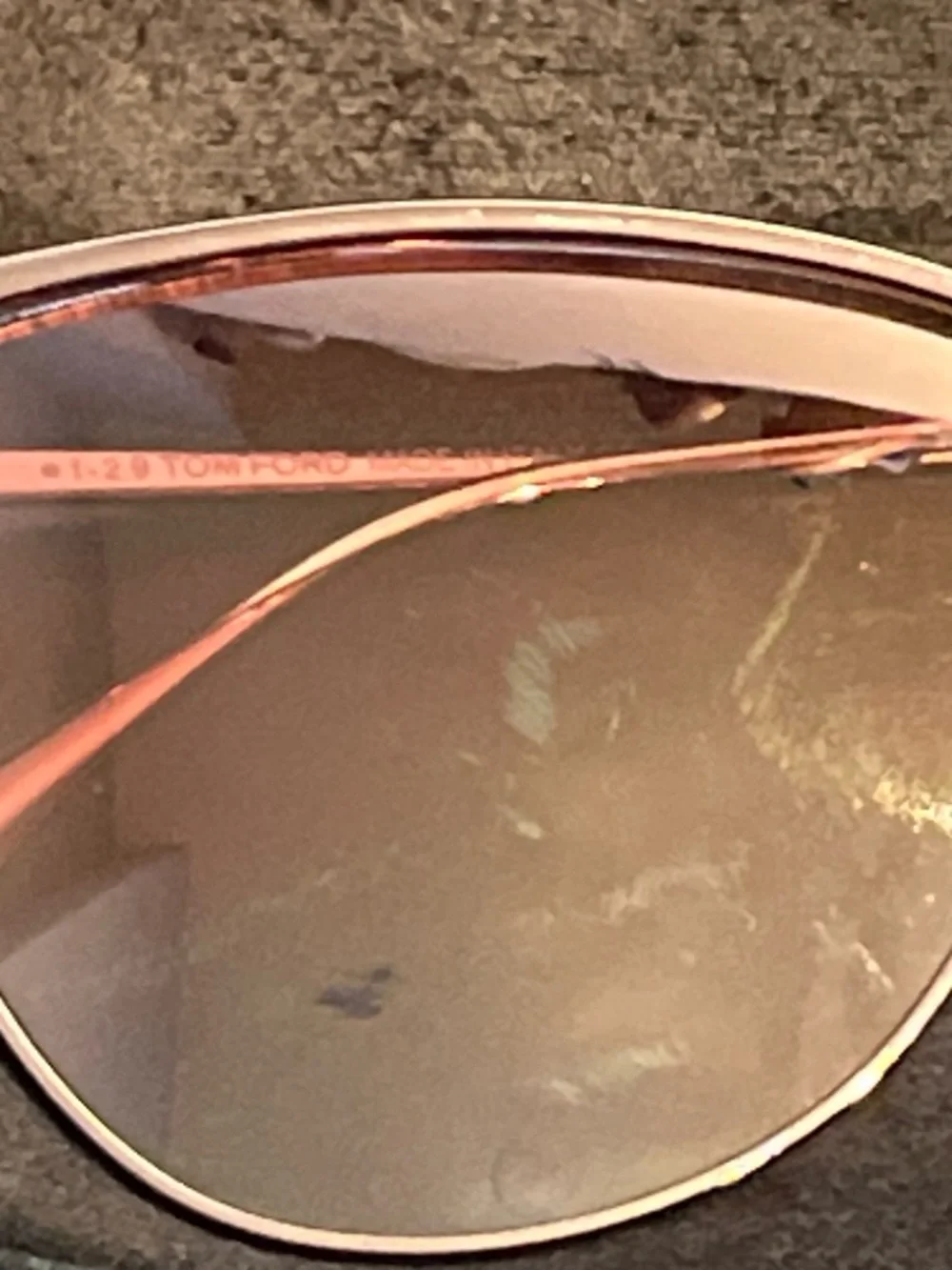 Tom Ford x Veronica tf684, women's oversized cat-eye